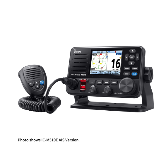 جهاز بحري لاسلكي وتتبع ICOM IC-M510E VHF+AIS جهاز بحري لاسلكي وتتبع ICOM IC-M510E VHF+AIS