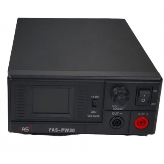 محول طاقة TYT DWC30WIN 30A مع شاشة رقمية Switching Power Supply لأجهزة اللاسلكي