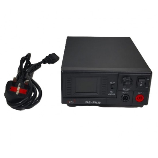 محول طاقة TYT DWC30WIN 30A مع شاشة رقمية Switching Power Supply لأجهزة اللاسلكي