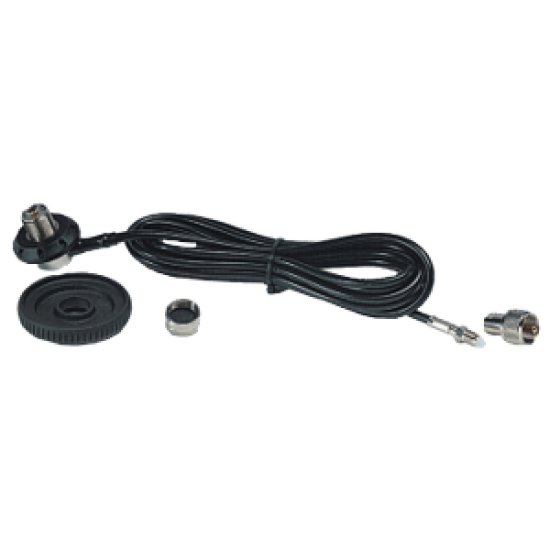 كابل هوائي Sirio HP-AC/U – بطول 6 أمتار محول FME-F وUHF (PL)