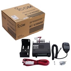 جهاز لاسلكي ايكومICOM IC-V3500 كامل مع الانتل والقاعدة مصرح من هيئة الاتصالات