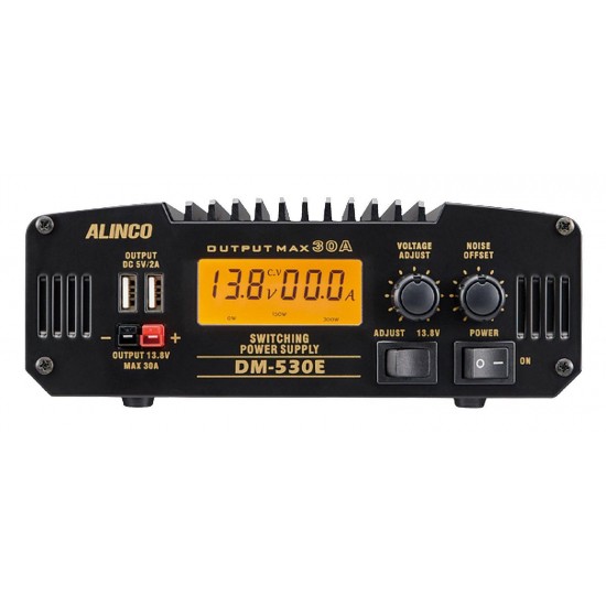مزود طاقة ALINCO DM-530E قابل للتعديل 5-15VDC بقوة 30A – مزود طاقة رقمي احترافي
