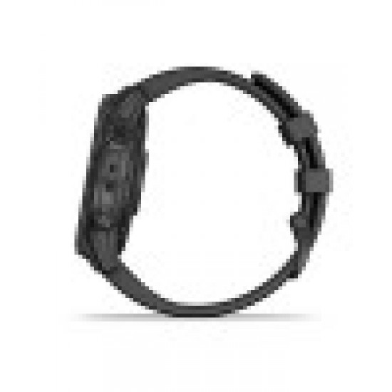 GARMIN fēnix® 7 – Sapphire Solar Edition Black DLC Titanium with Black Band GARMIN fēnix® 7 – Sapphire Solar Edition Black DLC Titanium with Black Band