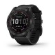 GARMIN fēnix® 7X – Sapphire Solar Edition Black DLC Titanium with Black Band