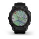 GARMIN fēnix® 7X – Sapphire Solar Edition Black DLC Titanium with Black Band