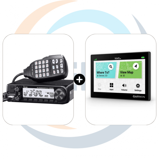 جهاز لاسلكي ايكوم ICOM IC-V3500 + جارمن درايف GARMIN DRIVE 53 جهاز لاسلكي ايكوم ICOM IC-V3500 + جارمن درايف GARMIN DRIVE 53
