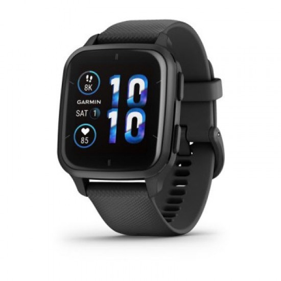 ساعة جارمن الذكية، موديل فينو GARMIN Venu® Sq 2 - Music Edition